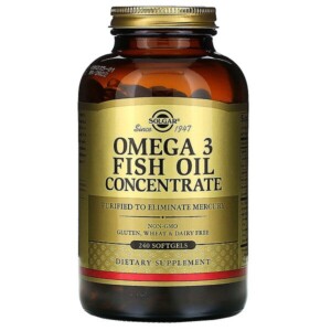 Mua Solgar Omega-3 Fish Oil Concentrate 240 Softgels giảm giá rẻ Hà nội TPHCM
