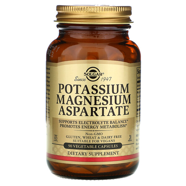 Mua Solgar Potassium Magnesium Aspartate 90 Vegetable viên giảm giá rẻ Hà nội TPHCM