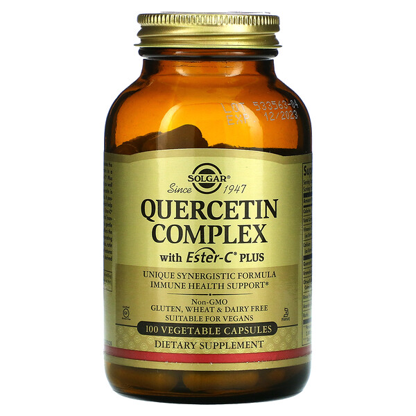 Mua Solgar Quercetin Complex with Ester-C Plus 100 Vegetable viên giảm giá rẻ Hà nội TPHCM
