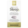 Solgar Sleep Triple Action 60 Tri-Layered Tablets 033984006560