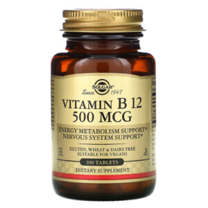 Mua Solgar Vitamin B12 500 mcg 100 viên giảm giá rẻ Hà nội TPHCM
