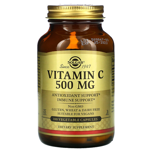 Mua Solgar Vitamin C 500 mg 100 Vegetable viên giảm giá rẻ Hà nội TPHCM