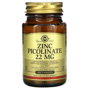 Mua Solgar Zinc Picolinate 100 viên giảm giá rẻ Hà nội TPHCM