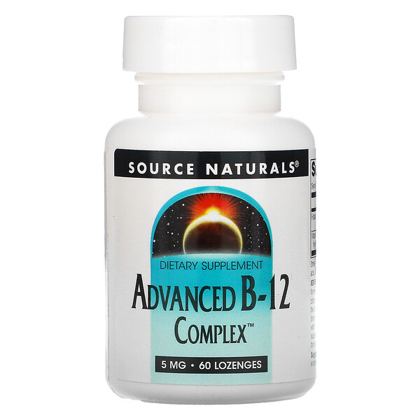 Source Naturals Advanced B-12 Complex 5 mg 60 Lozenges 1 Mua Source Naturals Advanced B-12 Complex 5 mg 60 Lozenges giảm giá rẻ Hà nội TPHCM