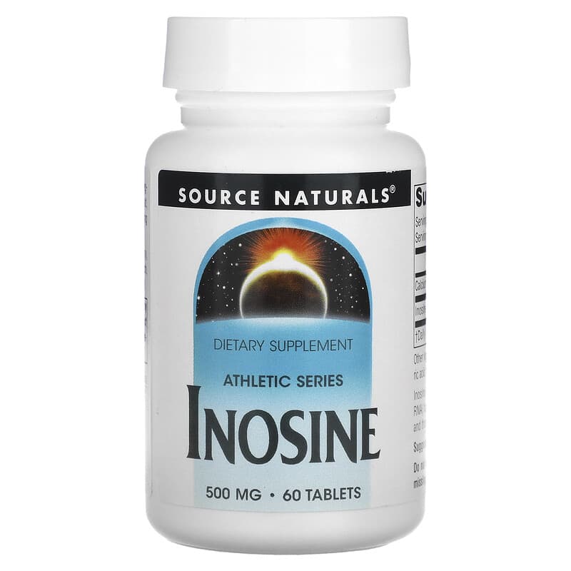 Source Naturals Athletic Series Inosine 500 mg 60 viên 6 source naturals athletic series inosine 500 mg 60 tablets 1323