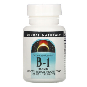 Mua Source Naturals B-1 Thiamin 100 mg 100 viên giảm giá rẻ Hà nội TPHCM