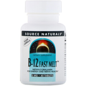 Mua Source Naturals B-12 Fast Melt 5 mg 60 viên giảm giá rẻ Hà nội TPHCM