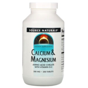 Mua Source Naturals Calcium & Magnesium 300 mg 250 viên giảm giá rẻ Hà nội TPHCM
