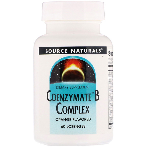 Mua Source Naturals Coenzymate B Complex Orange Flavored 60 Lozenges giảm giá rẻ Hà nội TPHCM