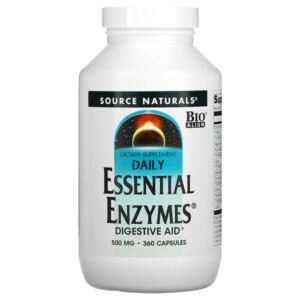 Mua Source Naturals Daily Essential Enzymes Digestive Aid 500 mg 360 viên giảm giá rẻ Hà nội TPHCM