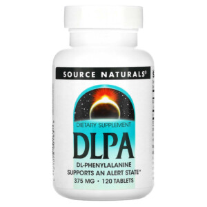 Source Naturals DLPA 375 mg 120 Tablets 021078001638