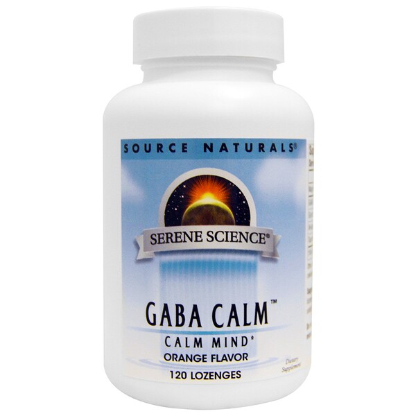 Mua Source Naturals GABA Calm Orange Flavor 120 Lozenges giảm giá rẻ Hà nội TPHCM