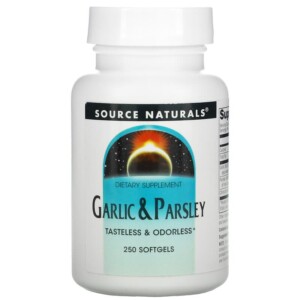 Source Naturals Garlic & Parsley 250 Softgels 021078002161