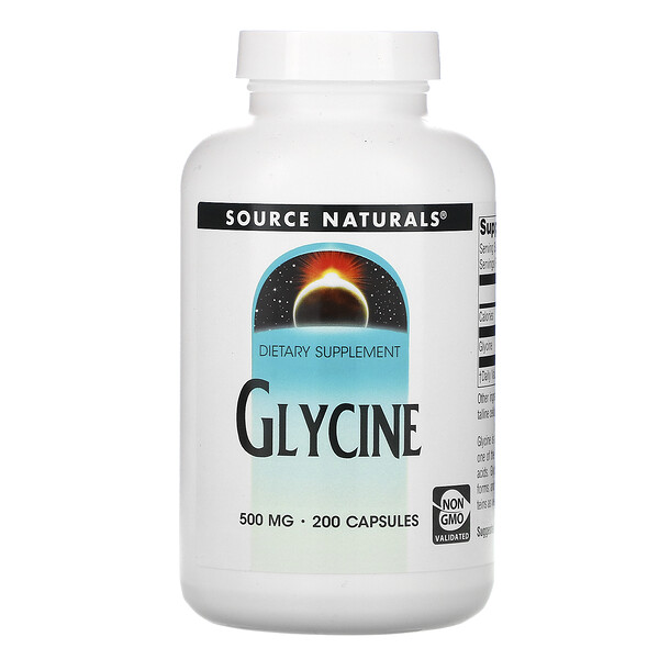 Mua Source Naturals Glycine 500 mg 200 viên giảm giá rẻ Hà nội TPHCM
