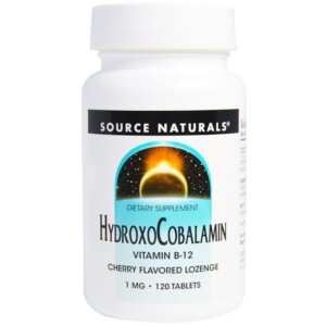 Mua Source Naturals HydroxoCobalamin Vitamin B12 Cherry Flavored Lozenge 1 mg 120 viên giảm giá rẻ Hà nội TPHCM