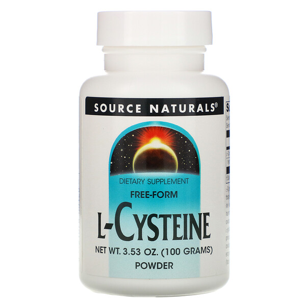 Source Naturals L-Cysteine 3.53 oz (100 g) 3 source naturals l cysteine 3 53 oz 100 g 1151