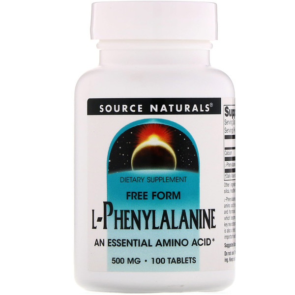 Mua Source Naturals L-Phenylalanine 500 mg 100 viên giảm giá rẻ Hà nội TPHCM