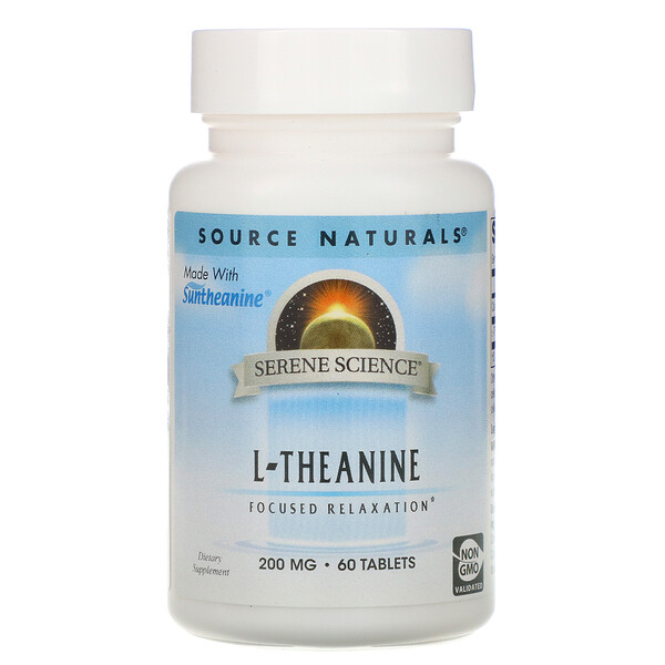 Mua Source Naturals L-Theanine 200 mg 60 viên giảm giá rẻ Hà nội TPHCM