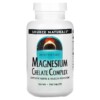 Source Naturals Magnesium Chelate Complex 100 mg 250 Tablets 021078003182