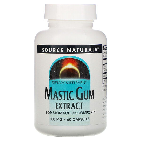 Source Naturals Mastic Gum Extract 500 mg 60 viên 3 source naturals mastic gum extract 500 mg 60 capsules 1279