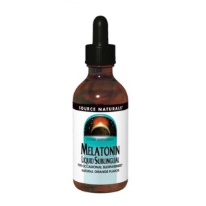 Mua Source Naturals Melatonin Liquid Sublingual Natural Orange Flavor 4 oz 118.28 ml giảm giá rẻ Hà nội TPHCM