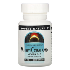 Mua Source Naturals MethylCobalamin Vitamin B12 Cherry 1 mg 120 Lozenges giảm giá rẻ Hà nội TPHCM