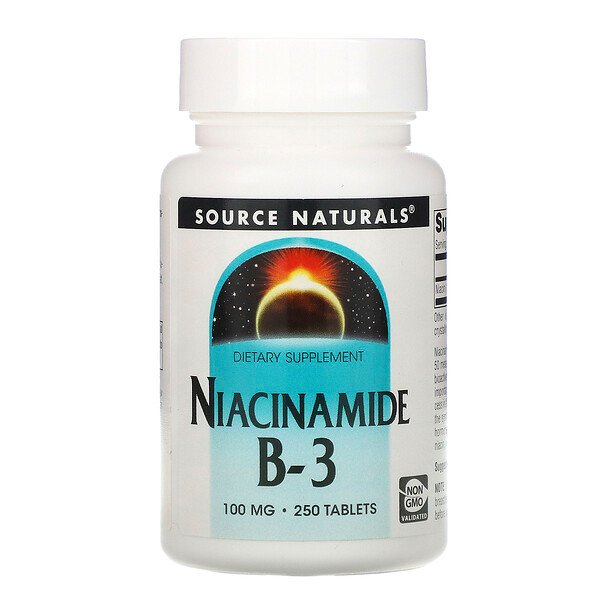 Mua Source Naturals Niacinamide B-3 100 mg 250 viên giảm giá rẻ Hà nội TPHCM