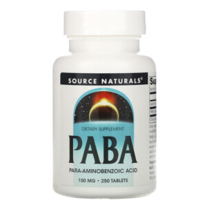 Mua Source Naturals PABA 100 mg 250 viên giảm giá rẻ Hà nội TPHCM