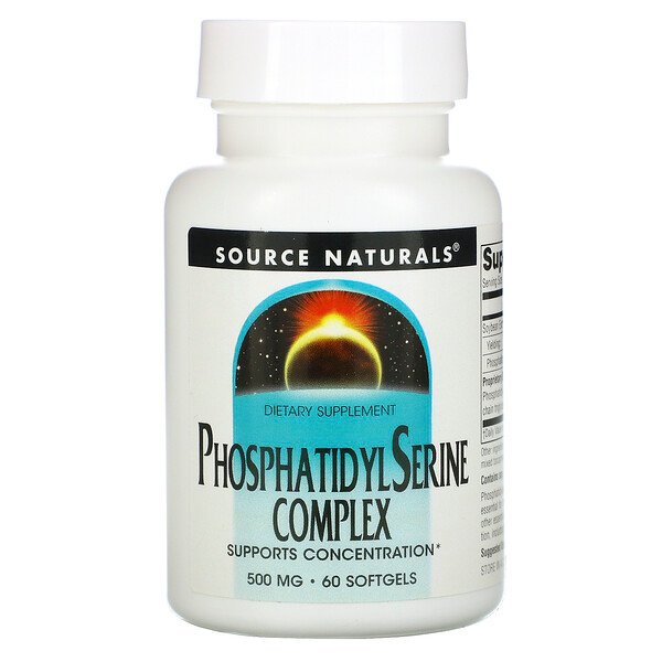 Mua Source Naturals Phosphatidyl Serine Complex 500 mg 60 Softgels giảm giá rẻ Hà nội TPHCM