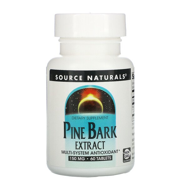 Mua Source Naturals Pine Bark Extract 150 mg 60 viên giảm giá rẻ Hà nội TPHCM