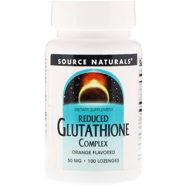 Mua Source Naturals Reduced Glutathione Complex Orange Flavored 50 mg 100 Lozenges giảm giá rẻ Hà nội TPHCM