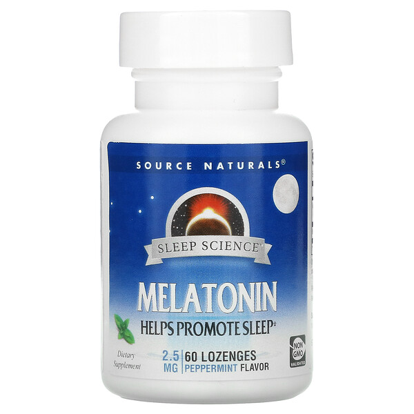 Source Naturals Sleep Science Melatonin Peppermint 2.5 mg 60 Lozenges 3 Mua Source Naturals Sleep Science Melatonin Peppermint 2.5 mg 60 Lozenges giảm giá rẻ Hà nội TPHCM