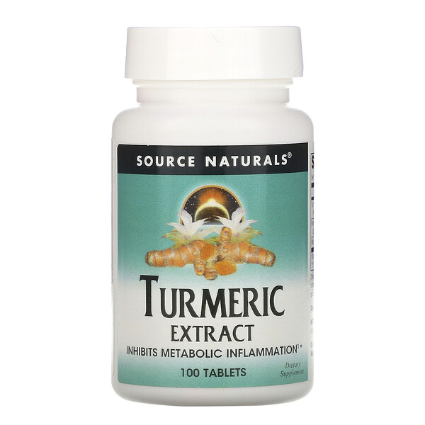 Mua Source Naturals Turmeric Extract 100 viên giảm giá rẻ Hà nội TPHCM