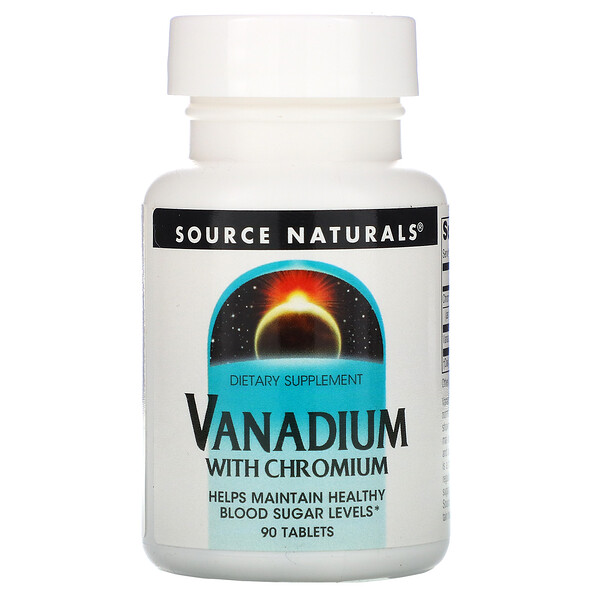 Mua Source Naturals Vanadium with Chromium 90 viên giảm giá rẻ Hà nội TPHCM