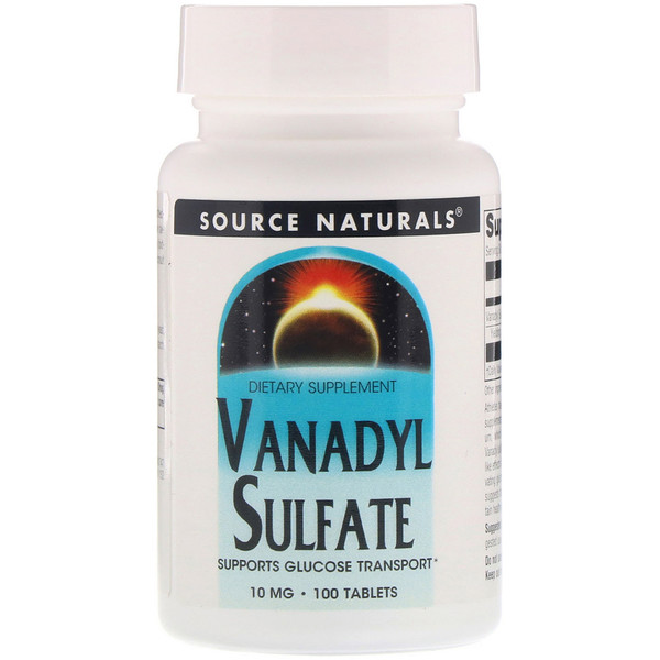 Mua Source Naturals Vanadyl Sulfate 10 mg 100 viên giảm giá rẻ Hà nội TPHCM