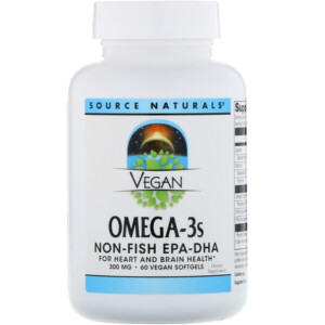 Mua Source Naturals Vegan Omega-3S Non-Fish EPA-DHA 300 mg 60 Vegan Softgels giảm giá rẻ Hà nội TPHCM
