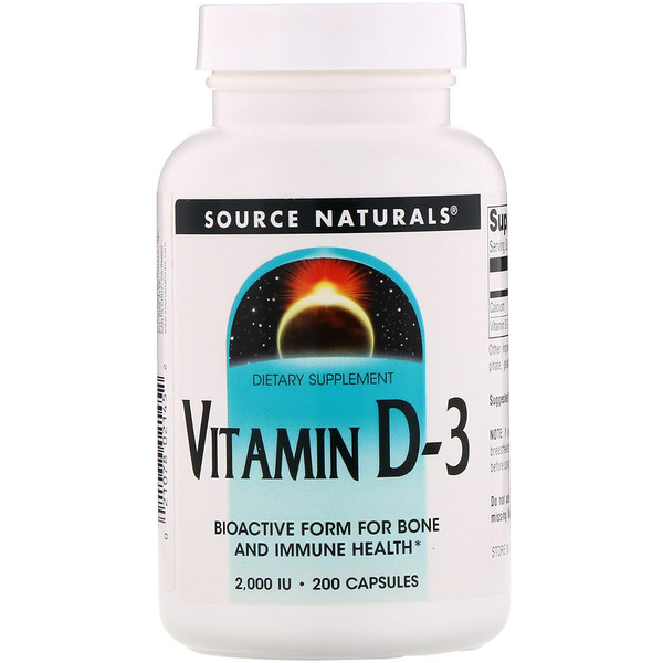 Source Naturals Vitamin D-3 2.000 IU 200 Capsules 1 Mua Source Naturals Vitamin D-3 2
