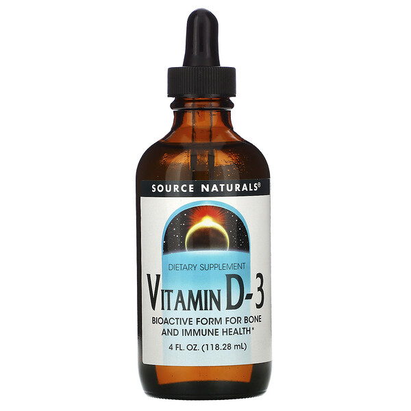 Mua Source Naturals Vitamin D-3 4 oz 118.28 ml giảm giá rẻ Hà nội TPHCM