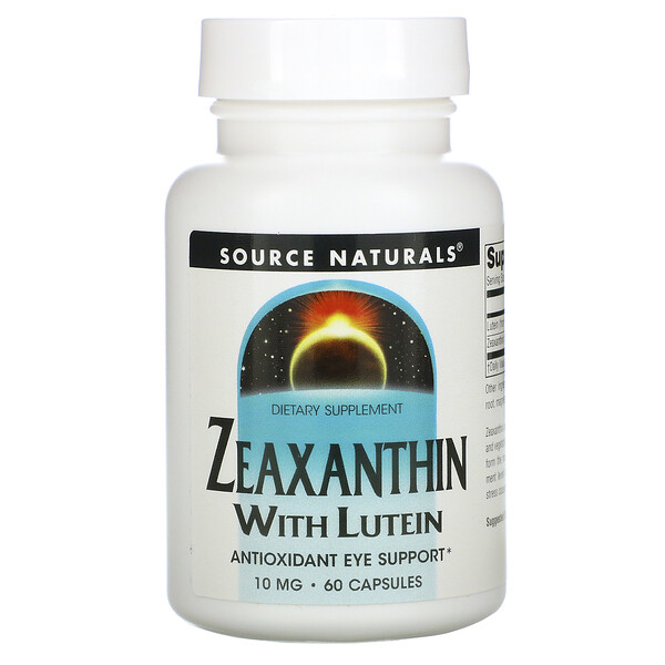 Source Naturals Zeaxanthin with Lutein 10 mg 60 viên 3 source naturals zeaxanthin with lutein 10 mg 60 capsules 4547