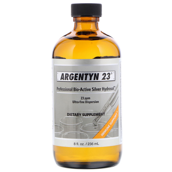 Sovereign Silver Argentyn 23 Professional Bio-Active Silver Hydrosol 8 oz (236 ml) 3 sovereign silver argentyn 23 professional bio active silver hydrosol 8 fl oz 236 ml 31320