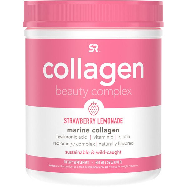 Mua Sports Research Collagen Beauty Complex Marine Collagen Strawberry Lemonade 6.34 oz 180 g giảm giá rẻ Hà nội TPHCM