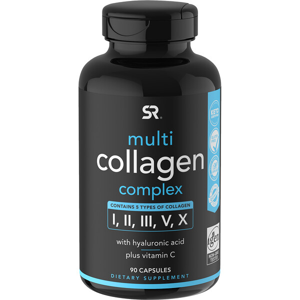 Sports Research Multi Collagen Complex 90 viên 3 sports research multi collagen complex 90 capsules 97670