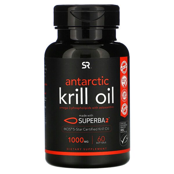 Mua Sports Research SUPERBA 2 Antarctic Krill Oil with Astaxanthin 1