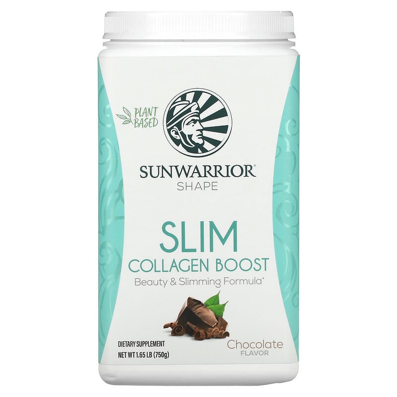 Sunwarrior Shape Slim Collagen Boost Chocolate 1.65 lb (750 g) 3 Sunwarrior Shape Slim Collagen Boost Chocolate 1.65 lb (750 g) 810100920234
