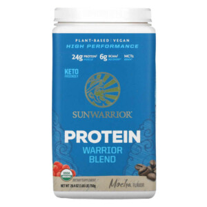 Sunwarrior Warrior Blend Protein Mocha 1.65 lb (750 g) 814784024271