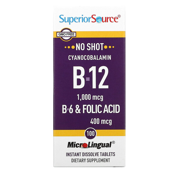 Mua Superior Source Cyanocobalamin B-12 1