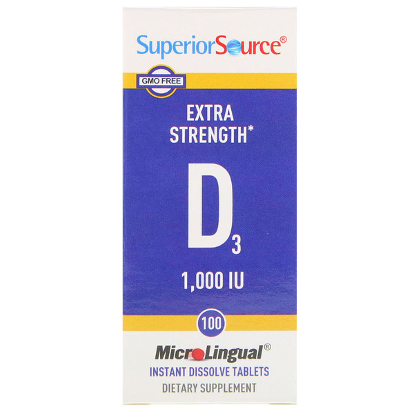 Mua Superior Source Extra Strength Vitamin D3 25 mcg 1