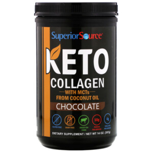Mua Superior Source Keto Collagen Powder with MCTs Chocolate 14 oz 397 g giảm giá rẻ Hà nội TPHCM