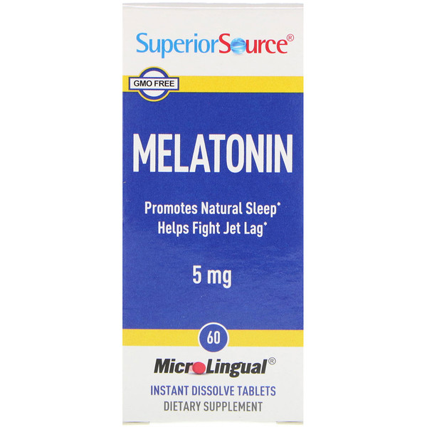 Mua Superior Source Melatonin 5 mg 60 MicroLingual Instant Dissolve viên giảm giá rẻ Hà nội TPHCM