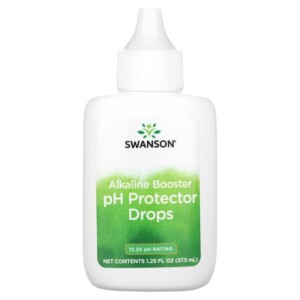 Swanson Alkaline Booster pH Protector Drops 1.25 fl oz (37.5 ml) 087614100098